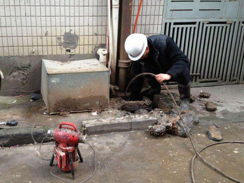 美兰疏通下水道-洗菜池疏通